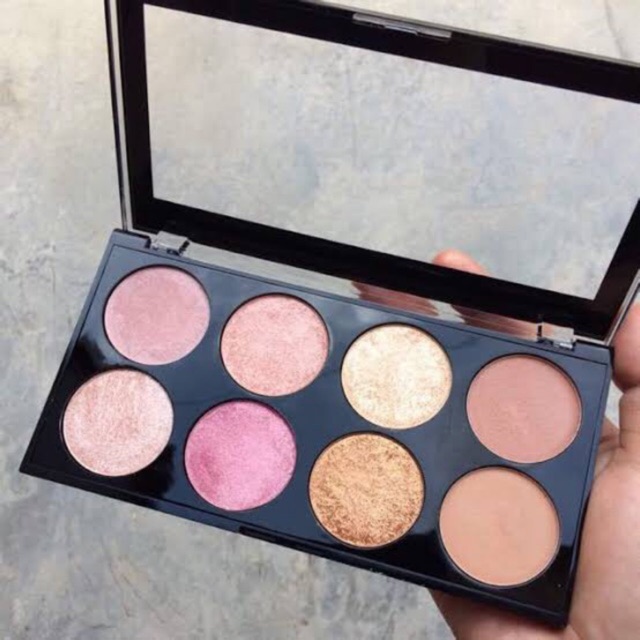 Makeup Revolution Ultra Blush Palette Golden Sugar Review Makeupview.co