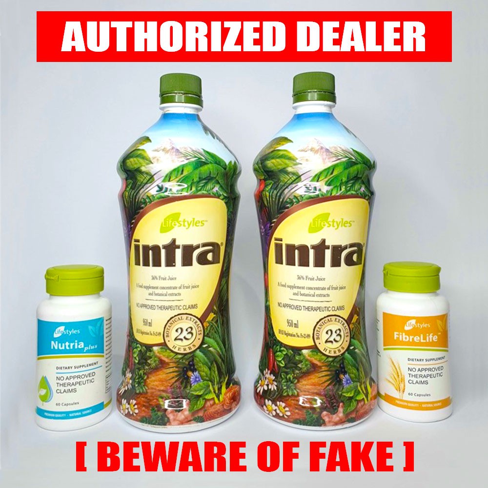 ORIGINAL INTRA Lifestyles Better Together Kit (2 Intra Juice, 1