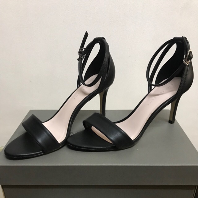 charles and keith open toe heels