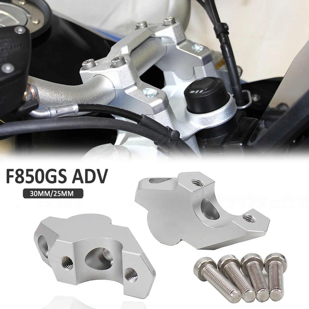 28mm Handlebar Risers with Offset Height Adapter forBMW F900R F900XR