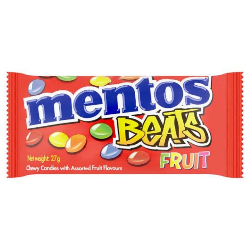 Mentos Beats Fruit Candy (27g) | Shopee Philippines