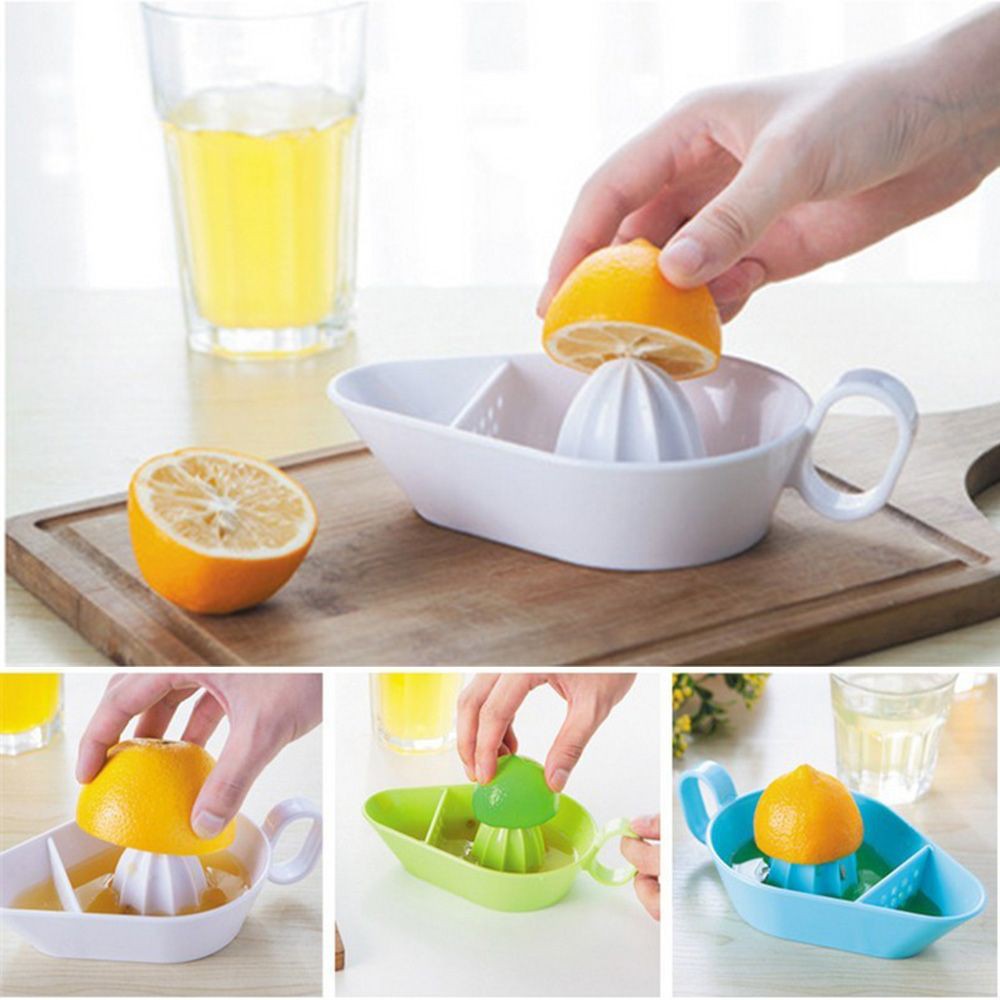 Manual Juicer Orange Lemon Squeezers Fruit Tool Citrus Lime Orange Juice Maker Kitchen Accessories Cooking Tools Gadgets Blue 