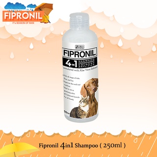 FIPRO-Specialized Fipronil 4 in 1 Shampoo, Cologne, Conditioner and Anti-Tick 250mL For Dogs & Cats