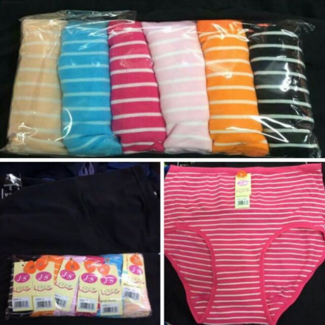 J.S CLUB PANTIES STRIPE Shopee Philippines