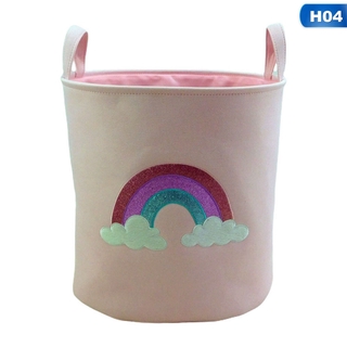 unicorn storage baskets