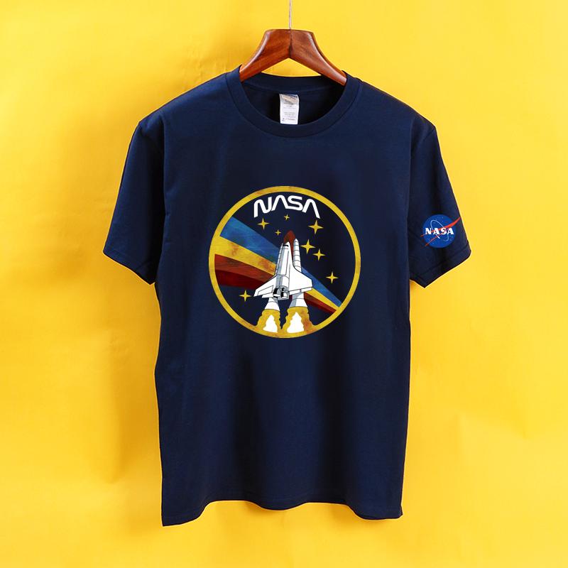 Aerospace Nasa Tshirt Boy Print Tops Kid Cotton Shirts Shopee - nasa t shirt roblox