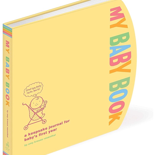 My Baby Book A Keepsake Journal First Year Memory Scrapbook Shopee Philippines
