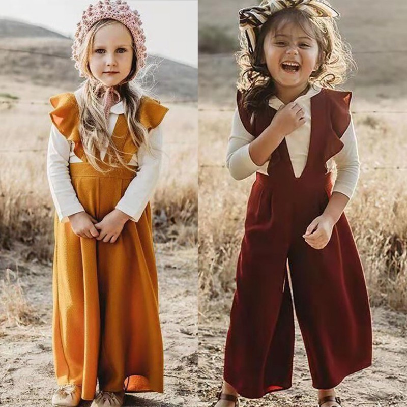 baby girl wide leg pants