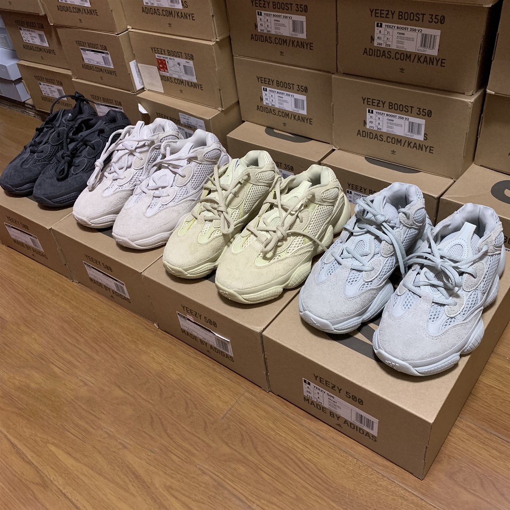 AdidasNation on Yeezy 500 Super Moon Yellow