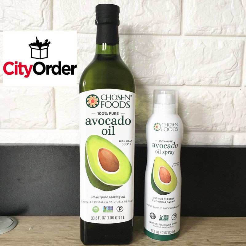 カラフルキャンディCHOSEN 100 ピュア アボカドオイル OIL AVOCADO 大容量1L 食用油、オイル