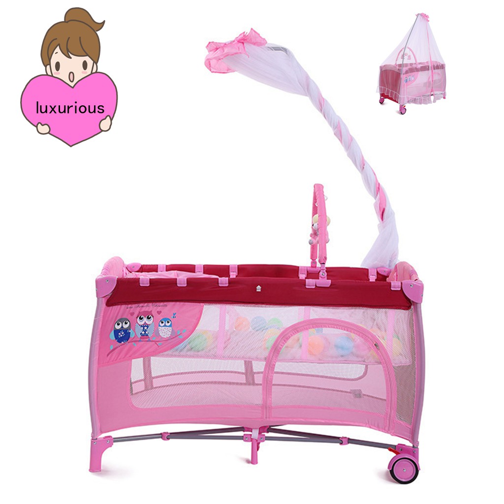 shopee baby crib