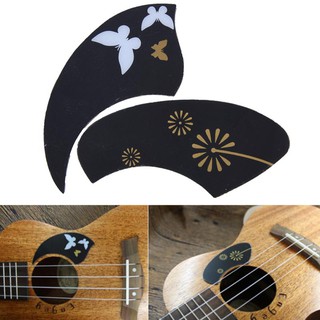 Fashion Bird Flower Pattern Acoustic Pickguard PVC Anti-Scratch Plate Electric Guitar Bass Ukelele Accessories LOadSEcr’s Musical Instruments Tool 