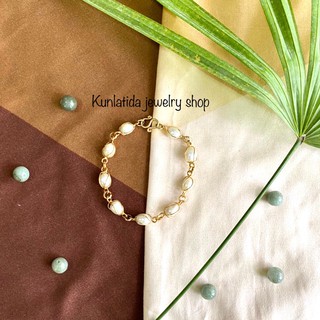Pearl Bracelet ”Help The Emotional Brings Happiness Love To My Land Kerry. #8