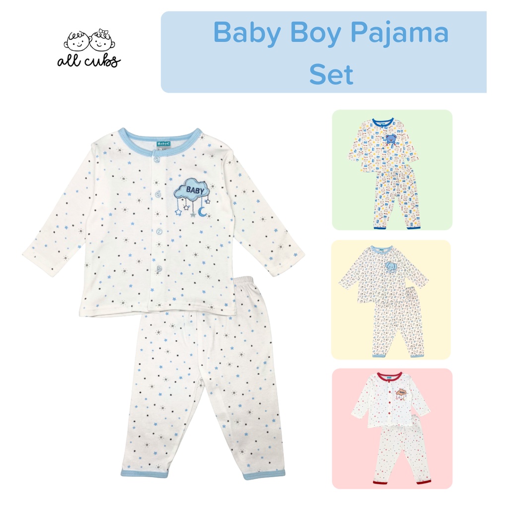 All Cubs Hypoallergenic Cotton Baby Boy Pajama Set Premium Quality
