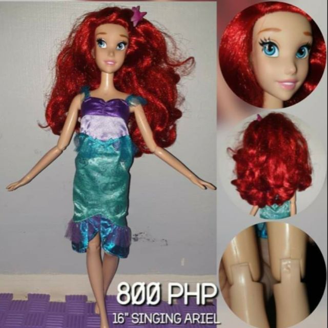 singing ariel barbie