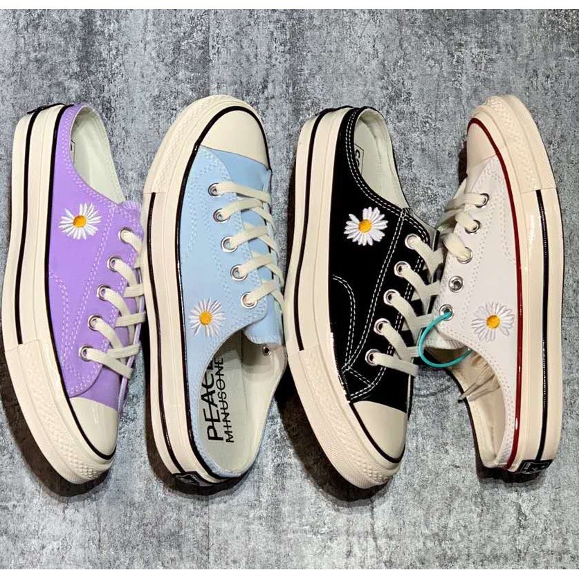 converse half shoes