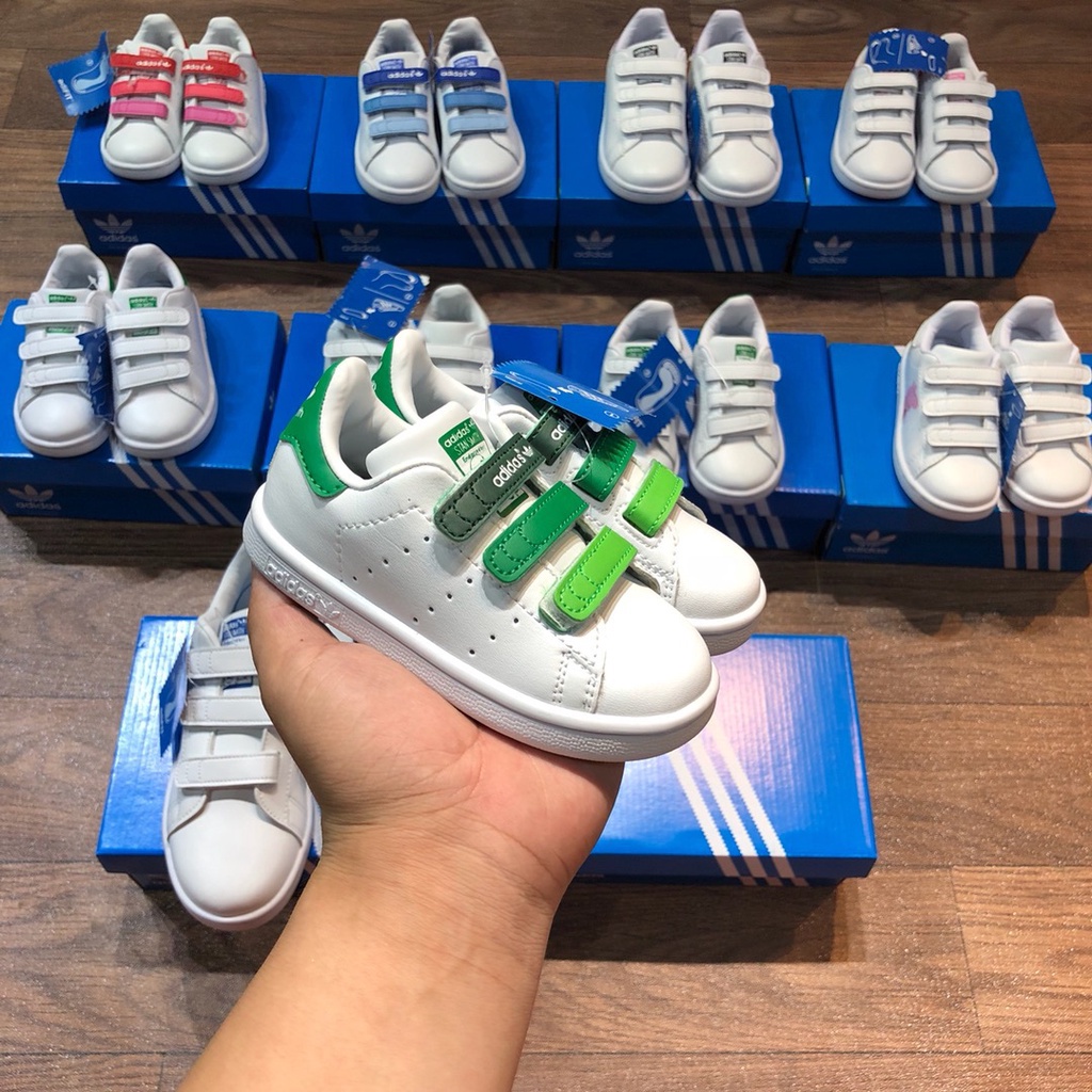 *Ready stock*Adidas Smith kids sneakers kids shoes baby shoes kids board shoes kids toddler shoes boys and girls Soft