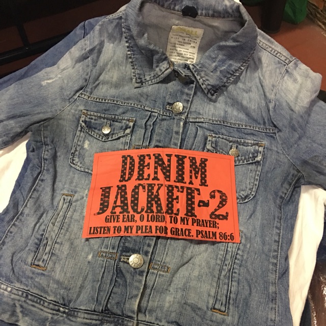 shopee denim jacket