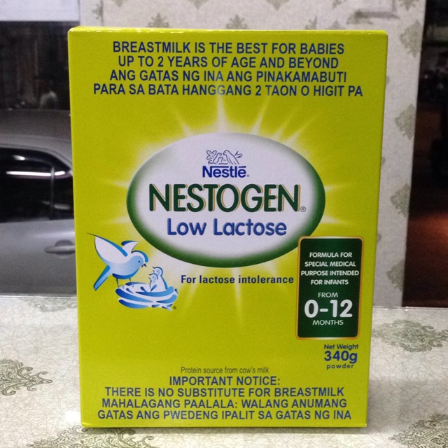 NESTOGEN LOW LACTOSE 340G | Shopee 