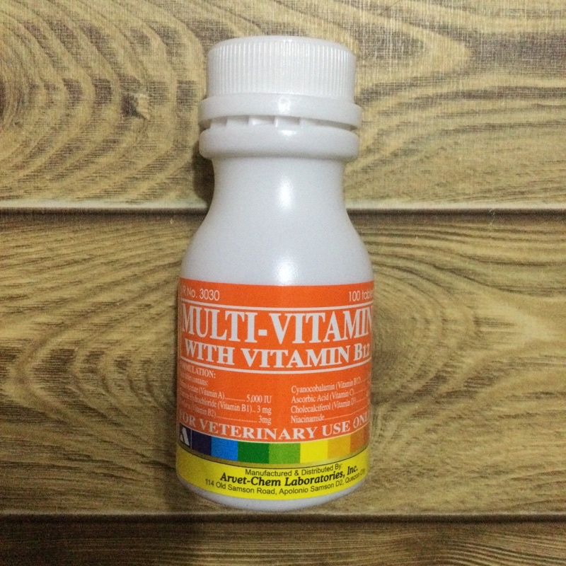 Arvet Multivitamins with B12 for Gamefowls, Pigeons, Cats and Dogs