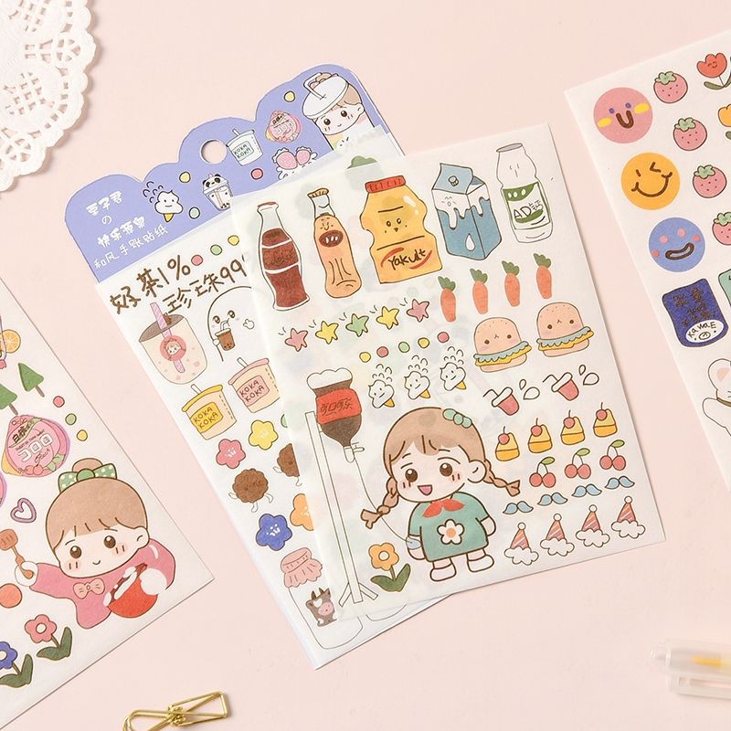 washi stickers 4 sheets Shopee Philippines