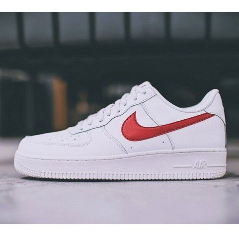 red nike air force 1s