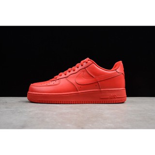 nike air force all red