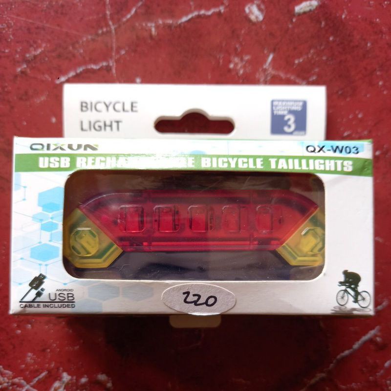 qixun bicycle light