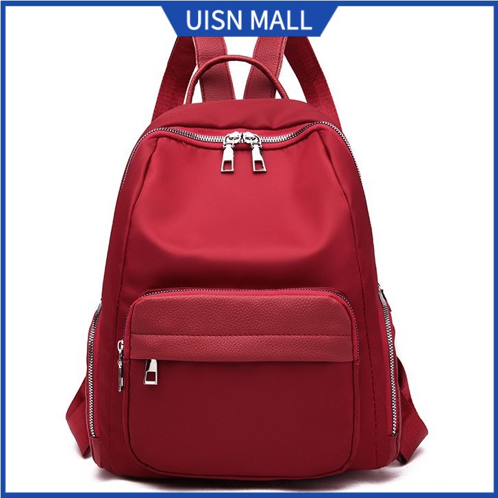 UISN H1110 Korean Backpack Women Casual Lightweight Oxford Backpack