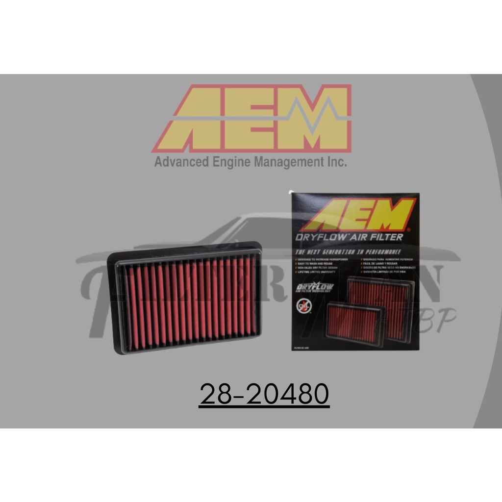 AEM 28-20480 Dryflow Air Filter 