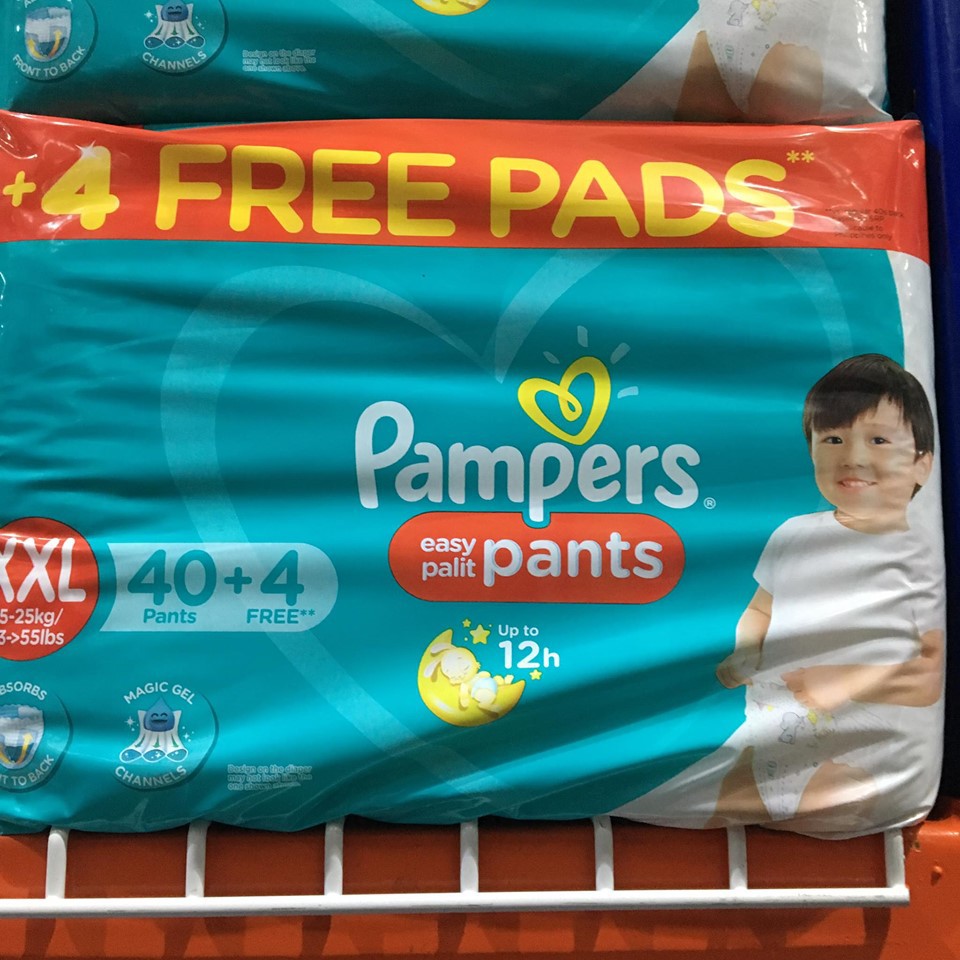 pampers xxl 40 pcs price