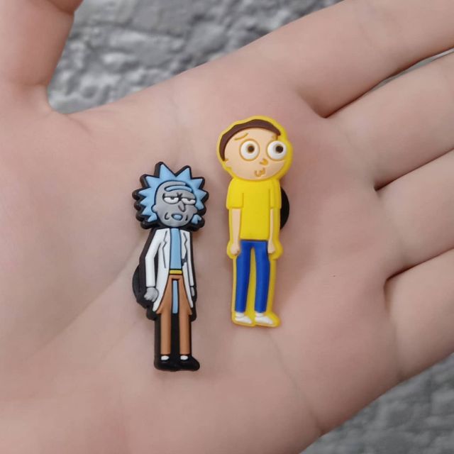 rick and morty jibbitz