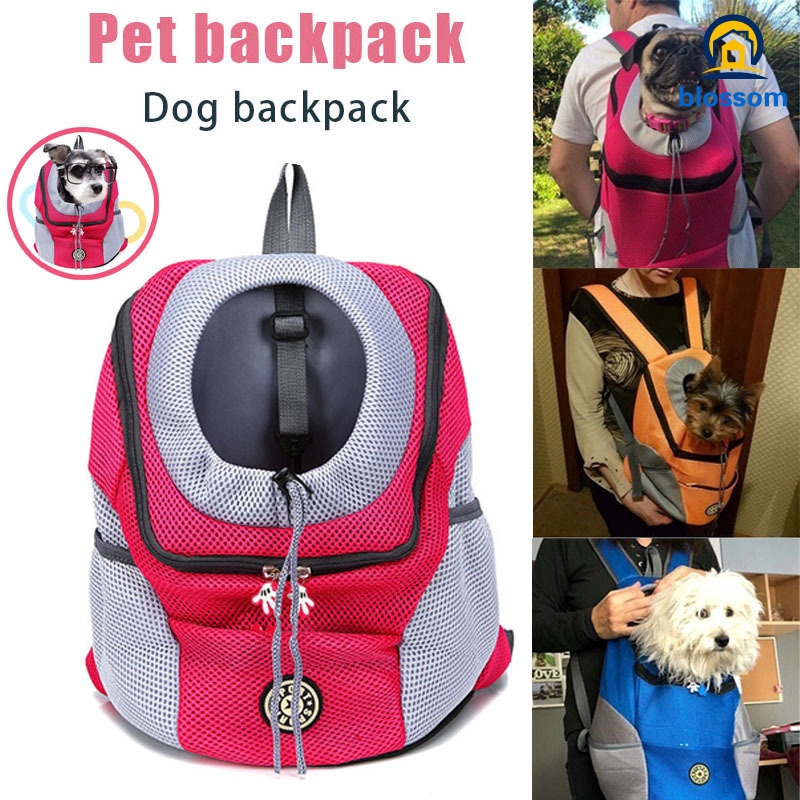Comfortable Small Dog Backpack Travel Breathable Mesh Puppy Dogs Carrier Bags | Shopee Philippines