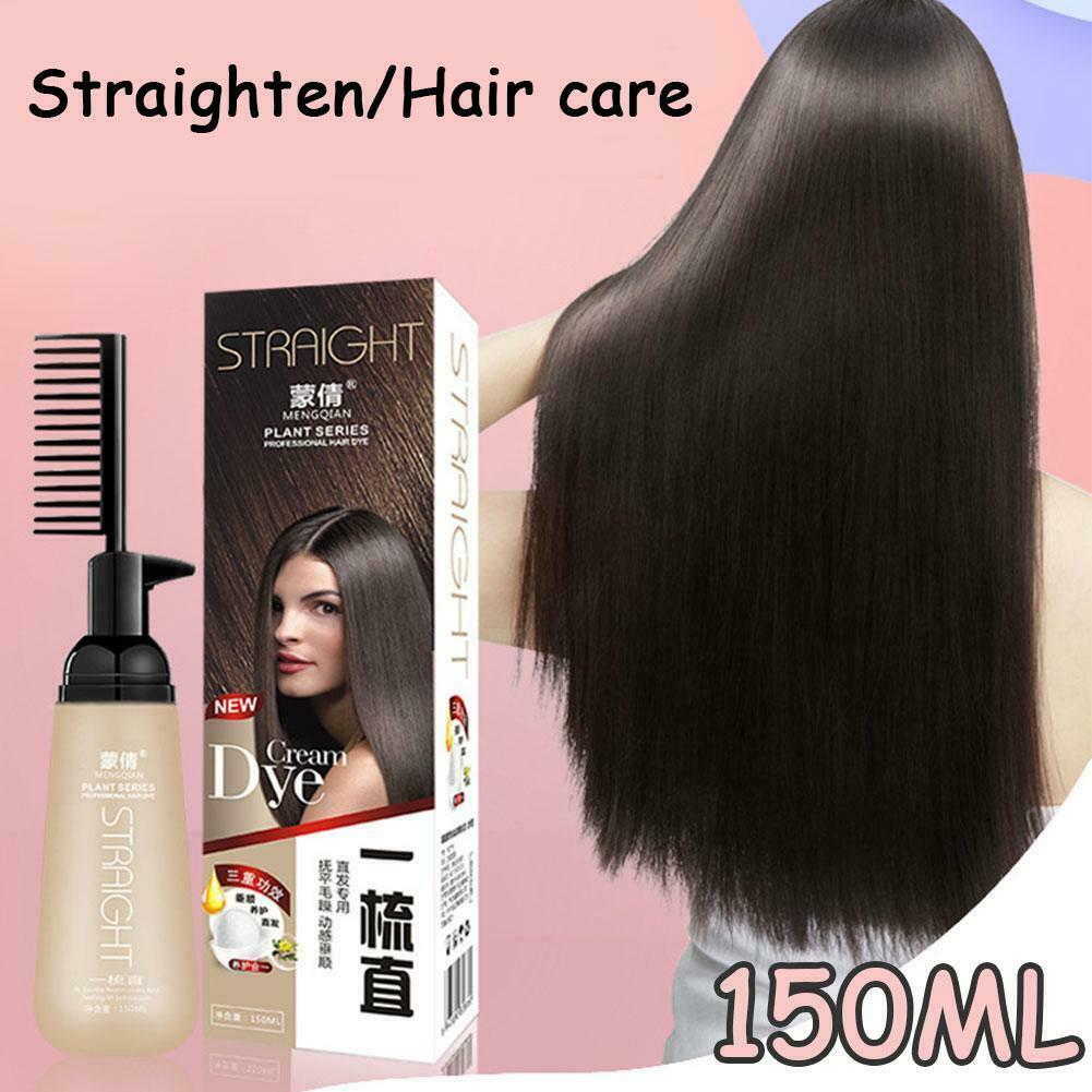 Straightening Hair Softener Female Hair Straightening Cream Clip Free Household Washing Styling And Smooth Cream Shopee Philippines