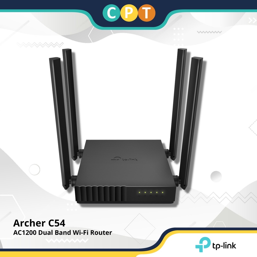 Tp-Link Archer C54 AC1200 Dual-Band Wi-Fi Router | Shopee Philippines