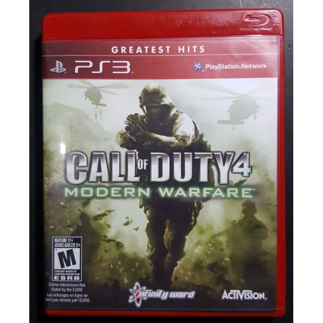call of duty 4 modern warfare playstation 3