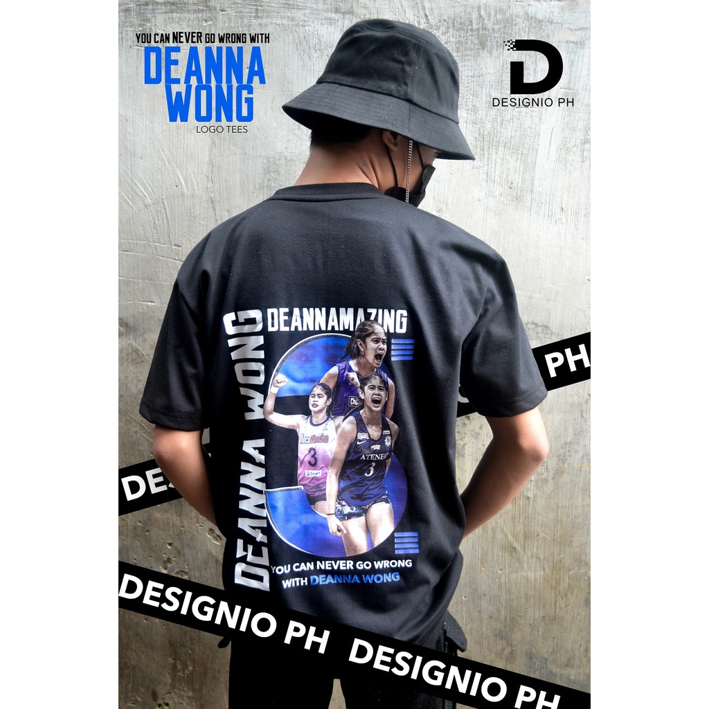 StreetwearF.Deanna Wong Logo Tees (Your Can Never Go Wrong with Deanna Wong) -Men Unisex