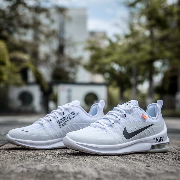 nike air max axis off white running shoes