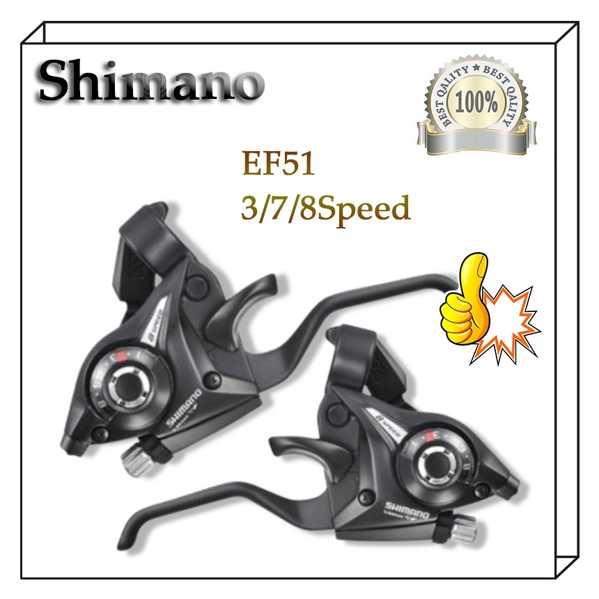 shimano 3x8 mtb shifters
