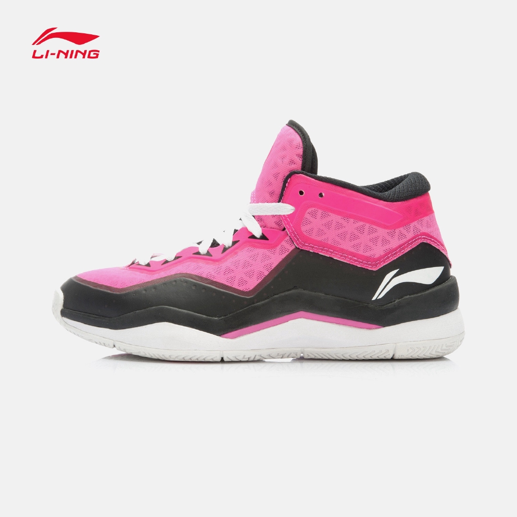 li ning basketball shoes pink