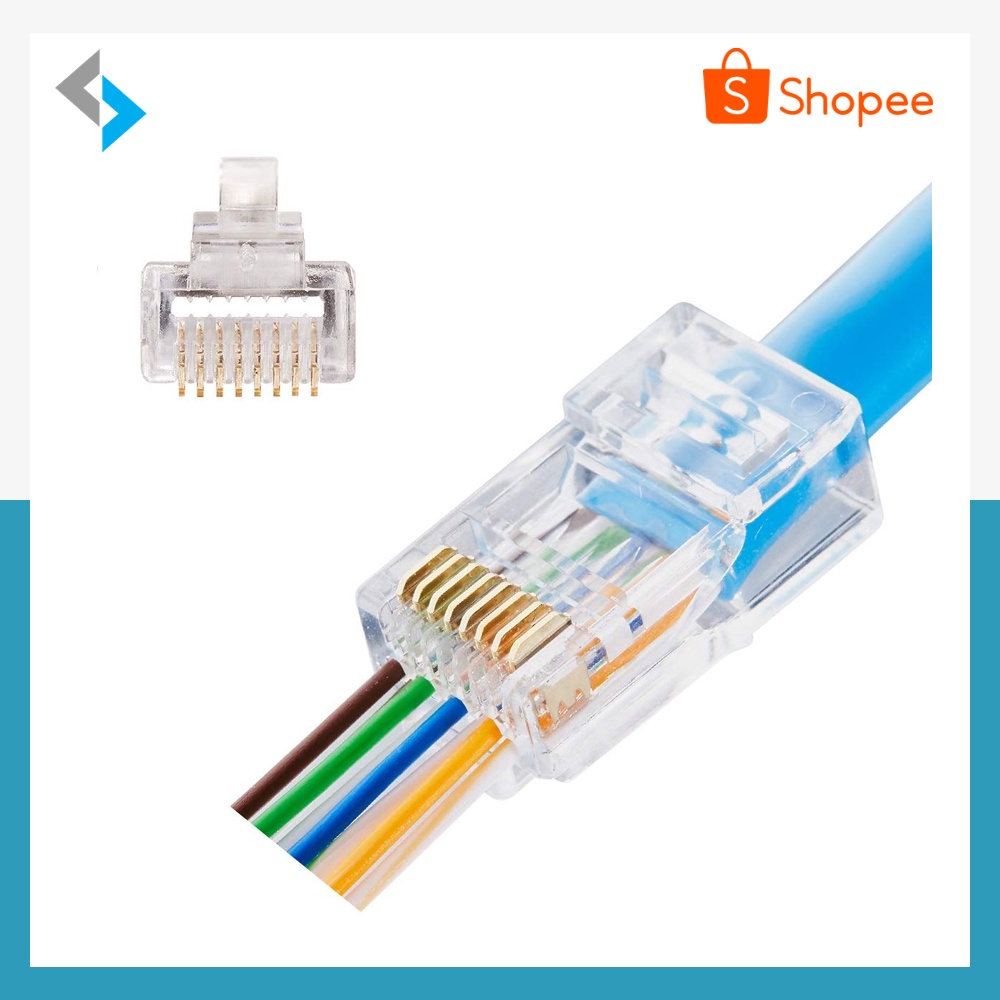 OCS RJ45-C (Passthrough Cat5e) | Shopee Philippines