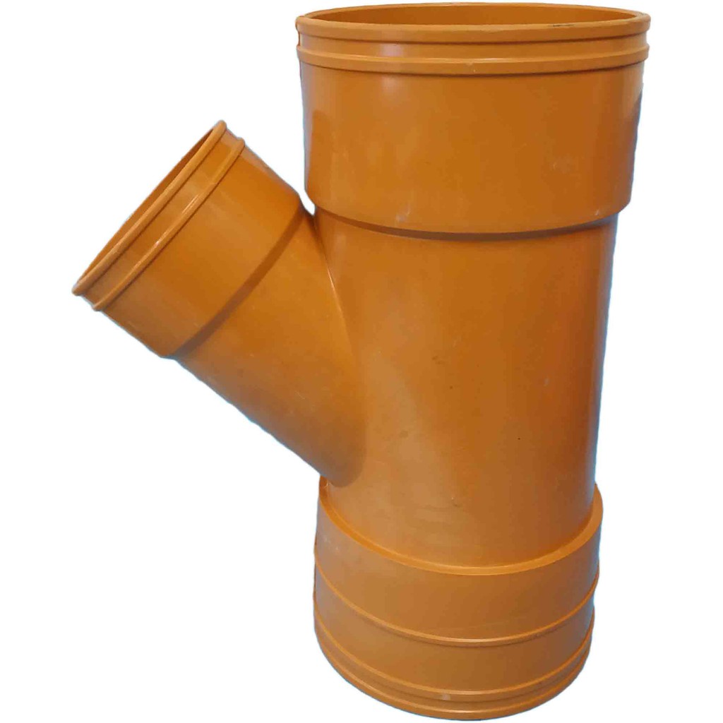 PVC Sanitary Wye Reducer 6 X 4 Orange Shopee Philippines