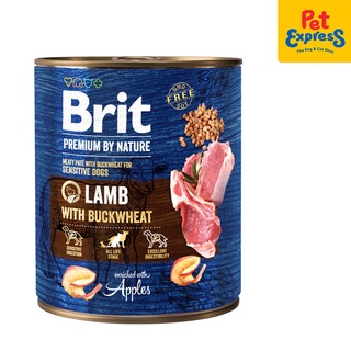 Free Shipping COD❉№▤Brit Premium by Nature Lamb with Buckwheat Sensitive Wet Dog Food 800g