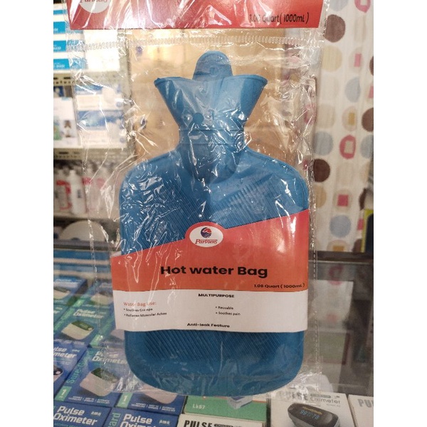 Partners Hot Water Bag 1000ml(blue) Shopee Philippines