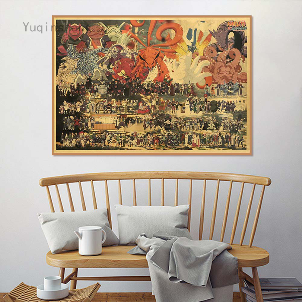 Yuqinshangm Lxsometimes Naruto Family Portrait Kraft Paper Retro Poster Dormitory Decoration Wallpaper Sticker Shopee Philippines We hope you enjoy our growing collection of hd images to use as a. shopee