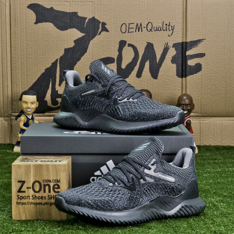 alphabounce black grey