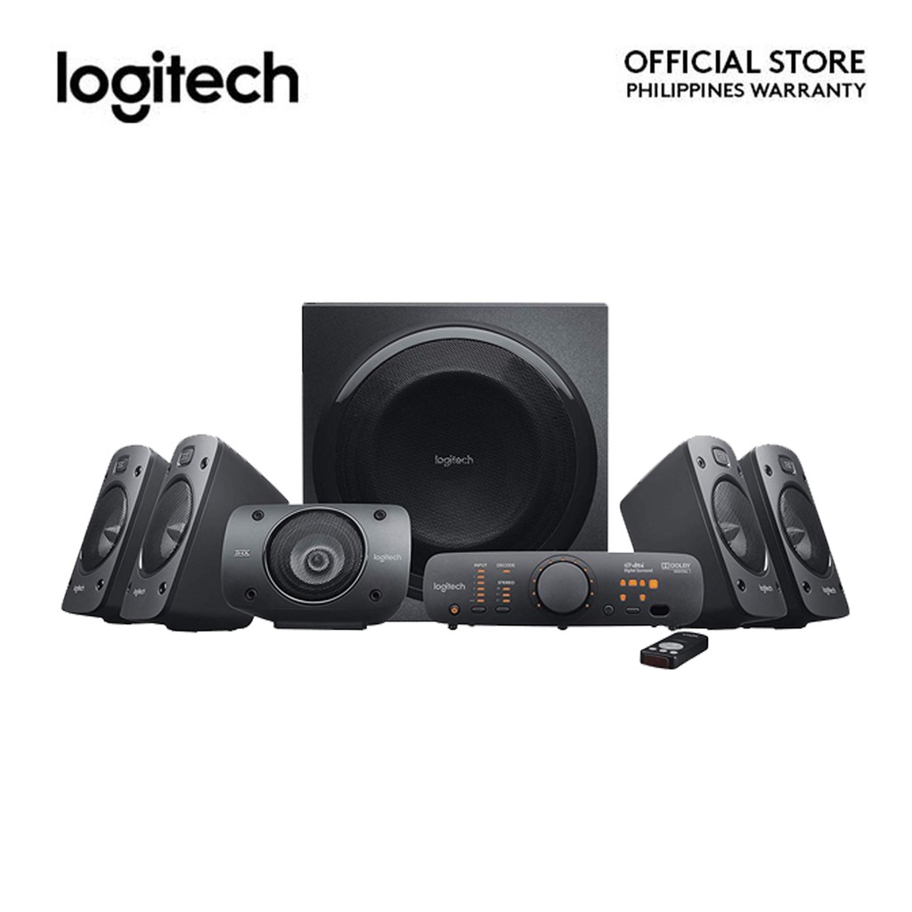 Logitech Z906 5 1 Surround Sound Speaker System Shopee Philippines