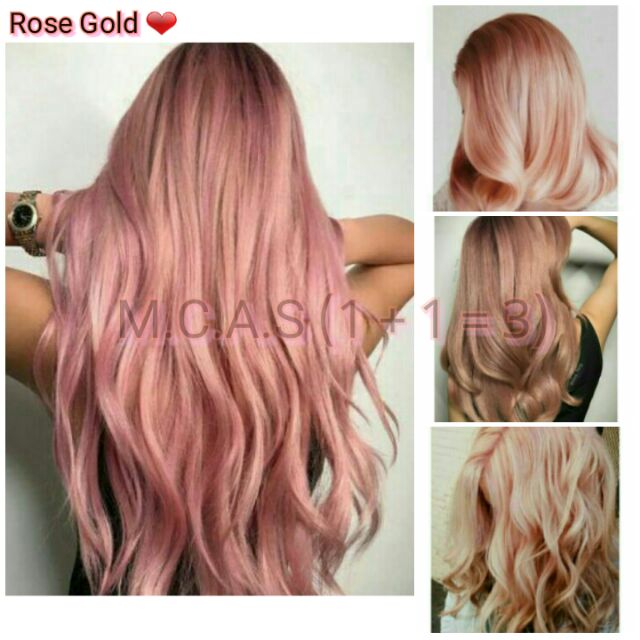 Rose Gold Bio Organic Permanent Hair Color