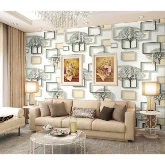 Self adhesive wallpaper 3d design Shopee Philippines