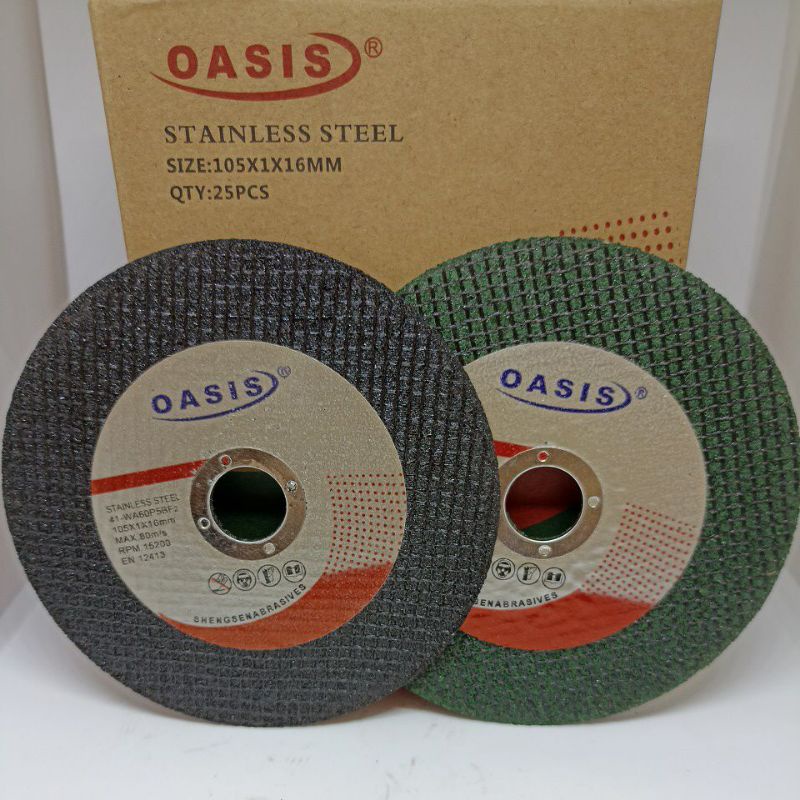 Oasis cutting disc 4" (Per box 25pcs) for metal iron stainless steel